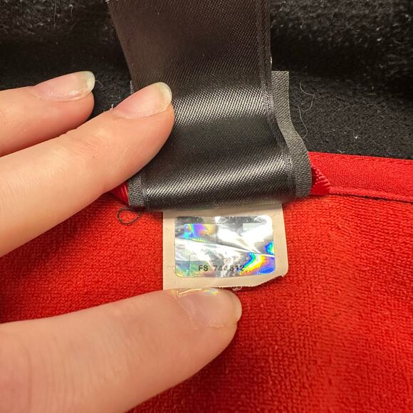 The North Face Black Red Mens Large 1/2 Zip Mock Neck Pullover Soft Shell Jacket - Picture 9 of 9